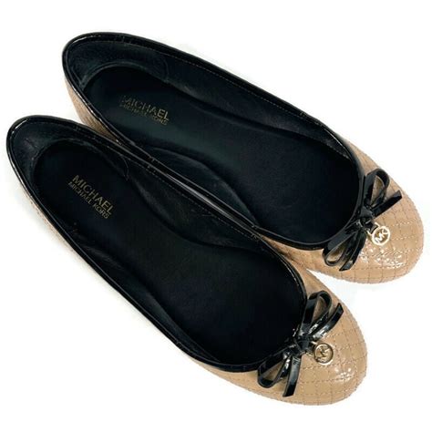 michael kors melody ballet flats